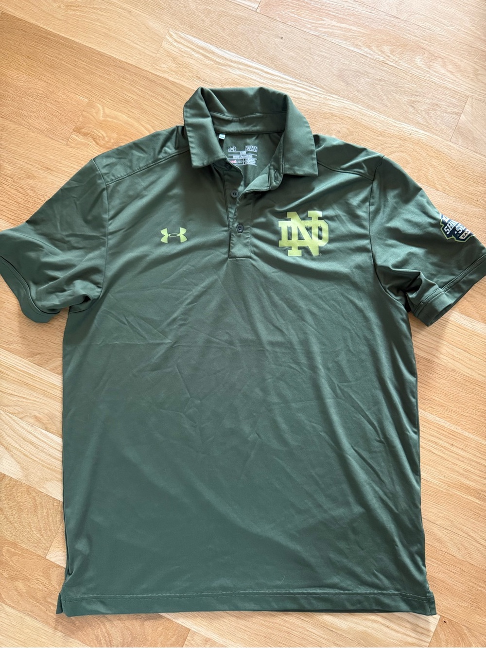 Under Armour Men's Notre Dame Performance Polo